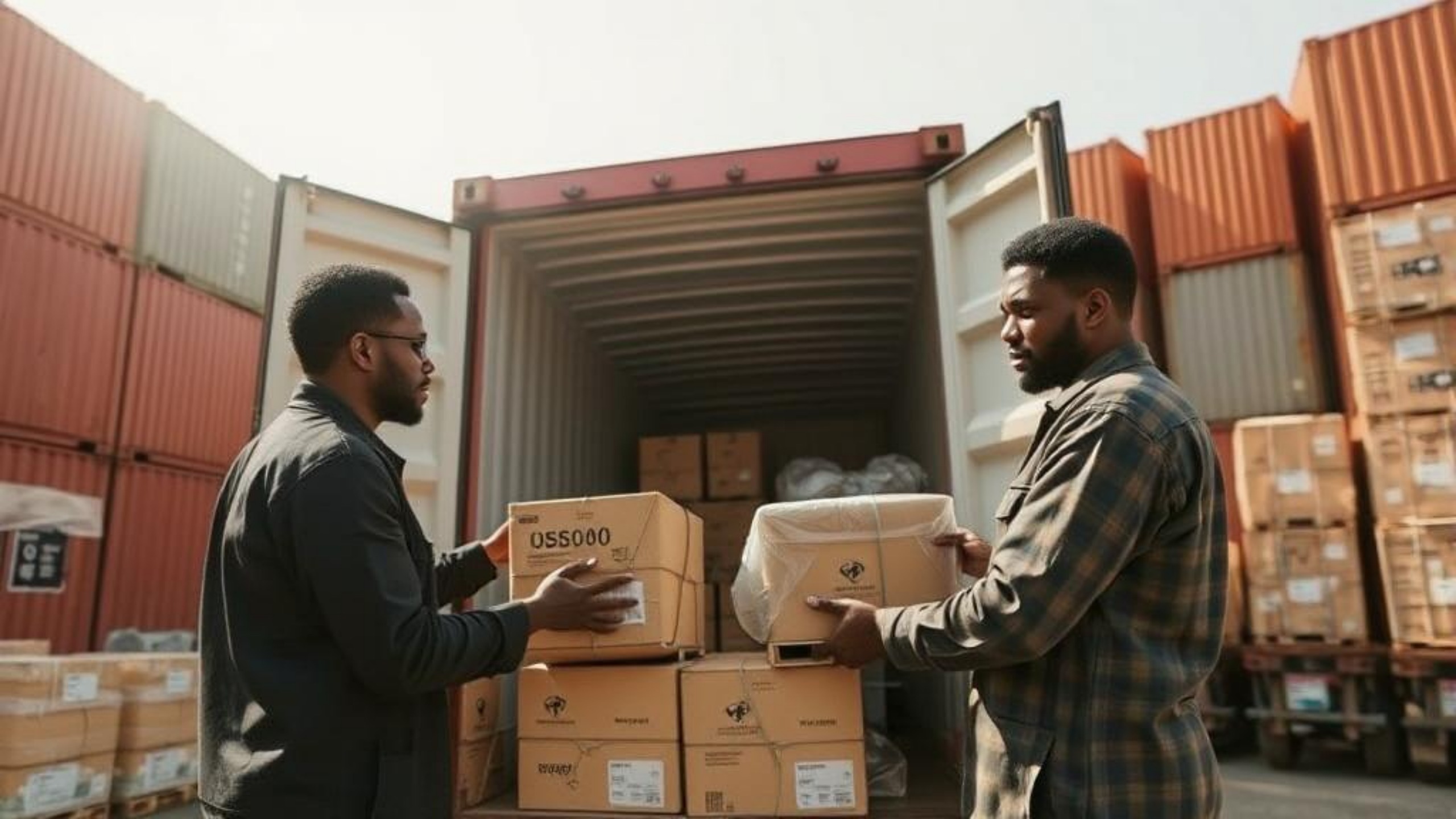 Packer and Movers Services and Ship them by Sea, Air using container